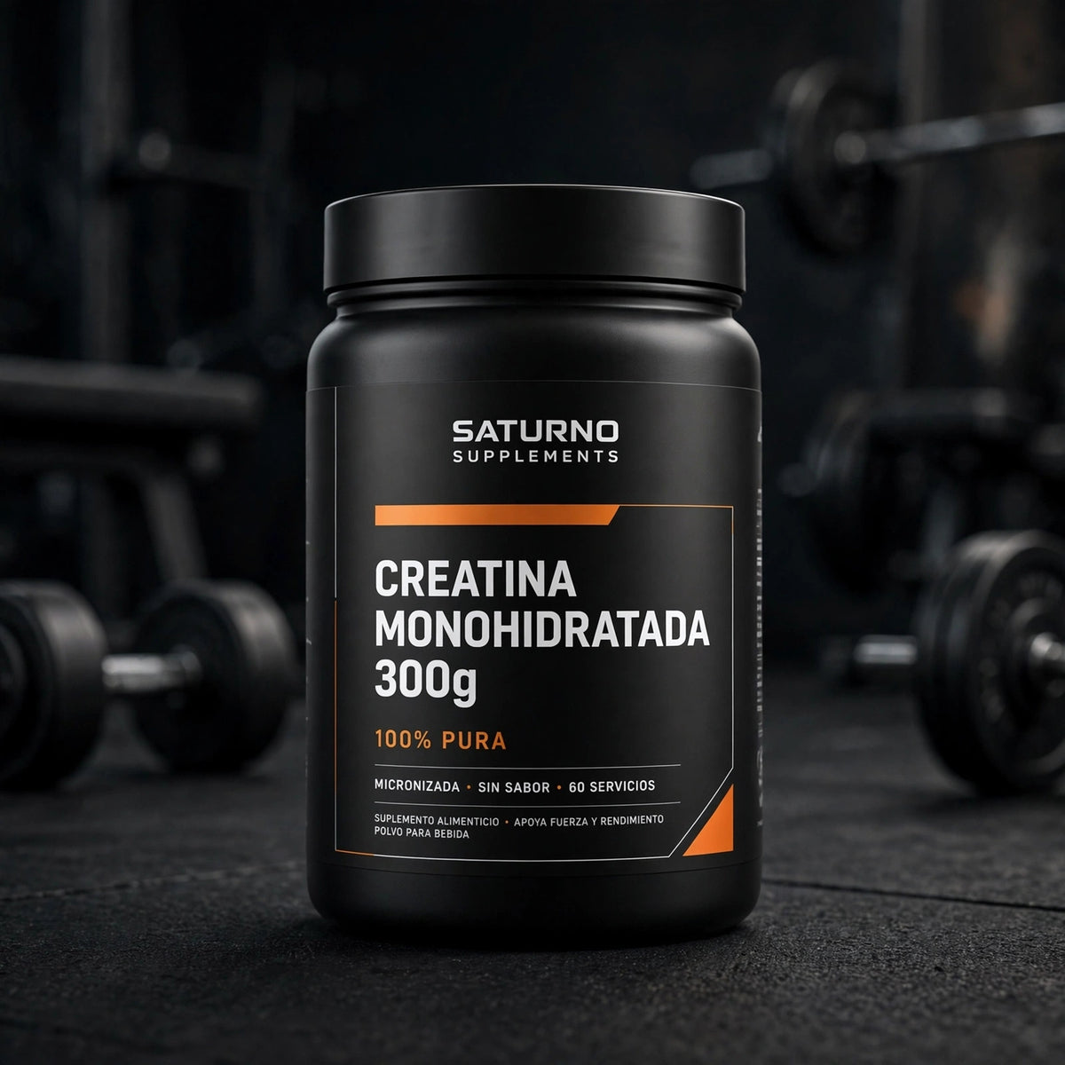 Creatina Monohidratada 300g Saturno